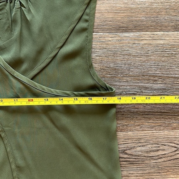 Necessary Clothing Green Cross Back Tank - Front Chest Pocket - Picture 9 of 9